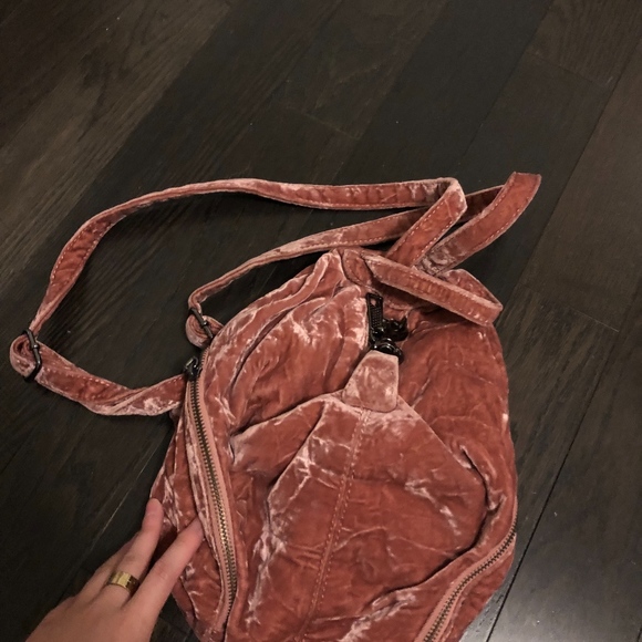 Rebecca Minkoff Julian Backpack Pink Velvet